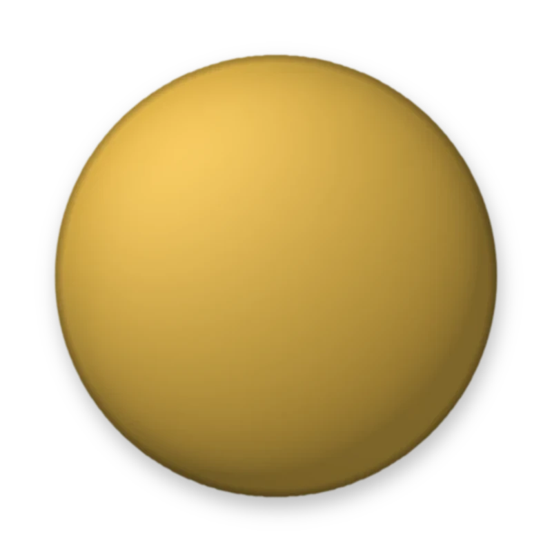 Dome Matte Gold adesivo termocolante