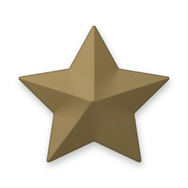 Star Matte Brown adesivo termocolante