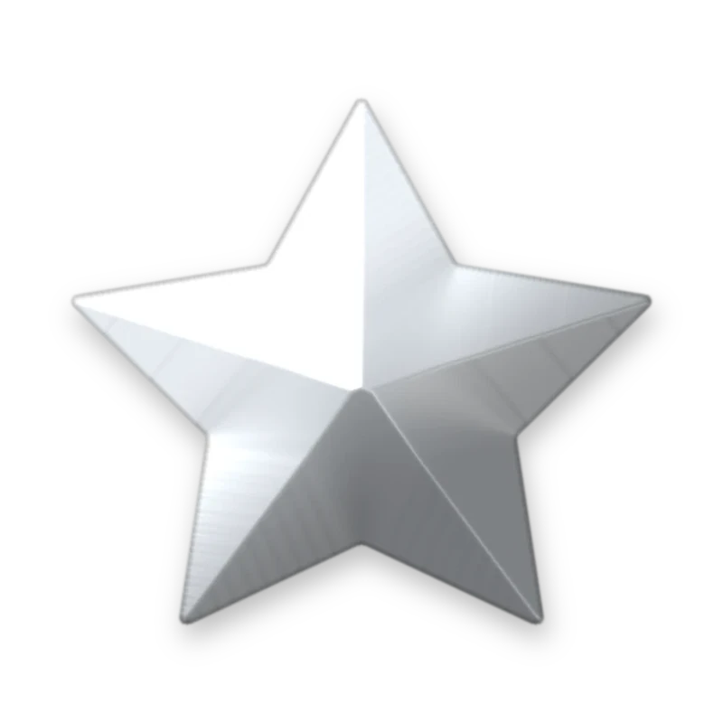 Star Silver adesivo termocolante