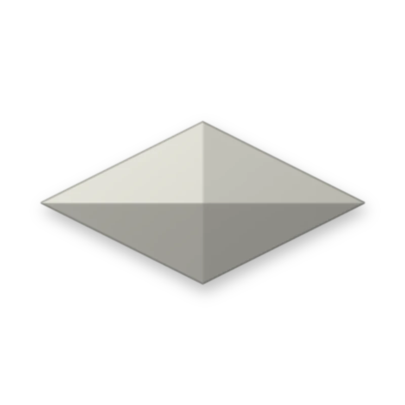 Diamond Matte Bronze 6 x 12 mm adesivo termocolante