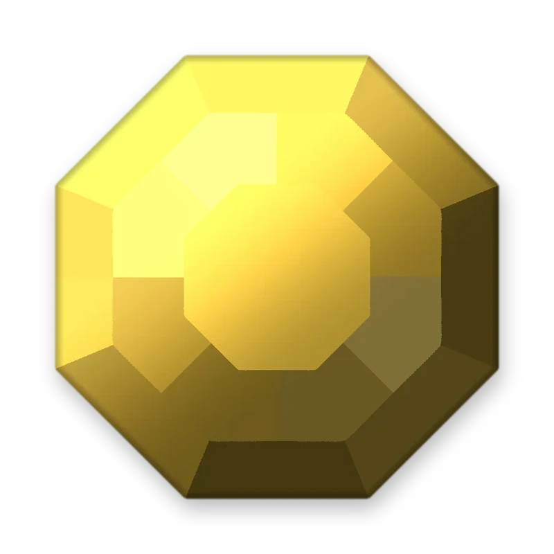 Octogonal Metalic Hotfix