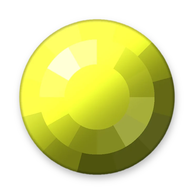 Poligon Amarelo Fluor adesivo termocolante