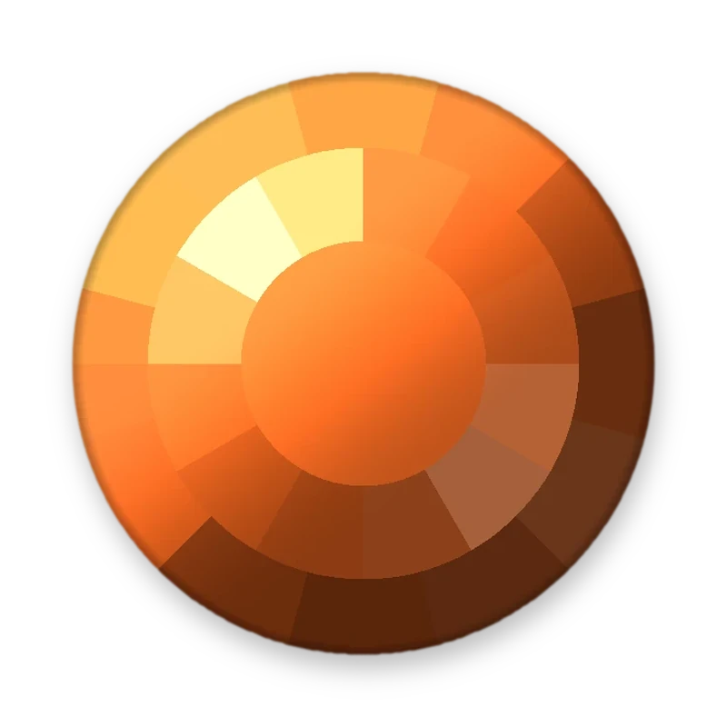 Poligon Laranja fluor adesivo termocolante