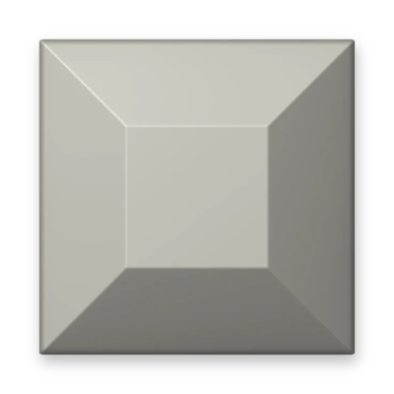 Square Matte Bronze adesivo termocolante