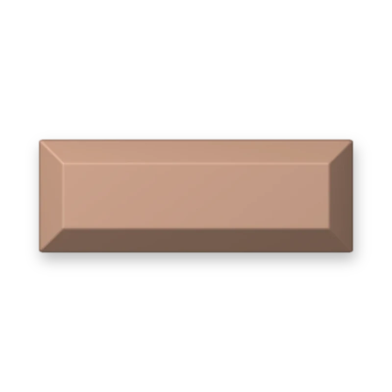 Retangle Matte Copper adesivo termocolante
