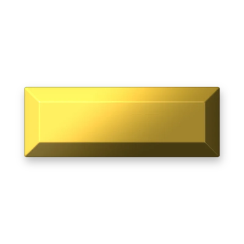 Retangle Gold adesivo termocolante