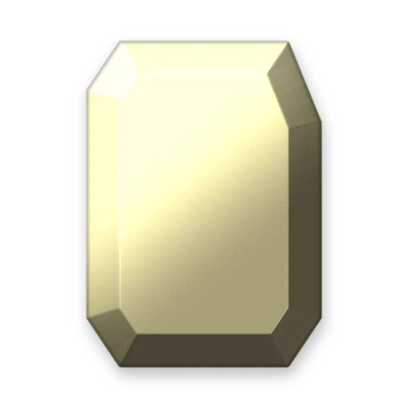 Shape Octagon 18x25 mm adesivo termocolante