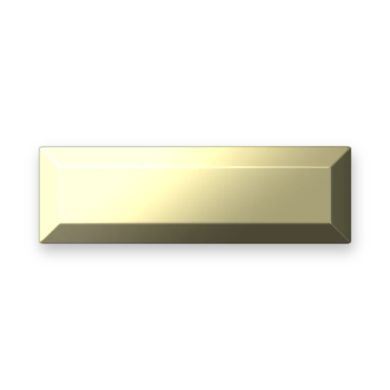 Shape Retangle 6,2x20 mm adesivo termocolante