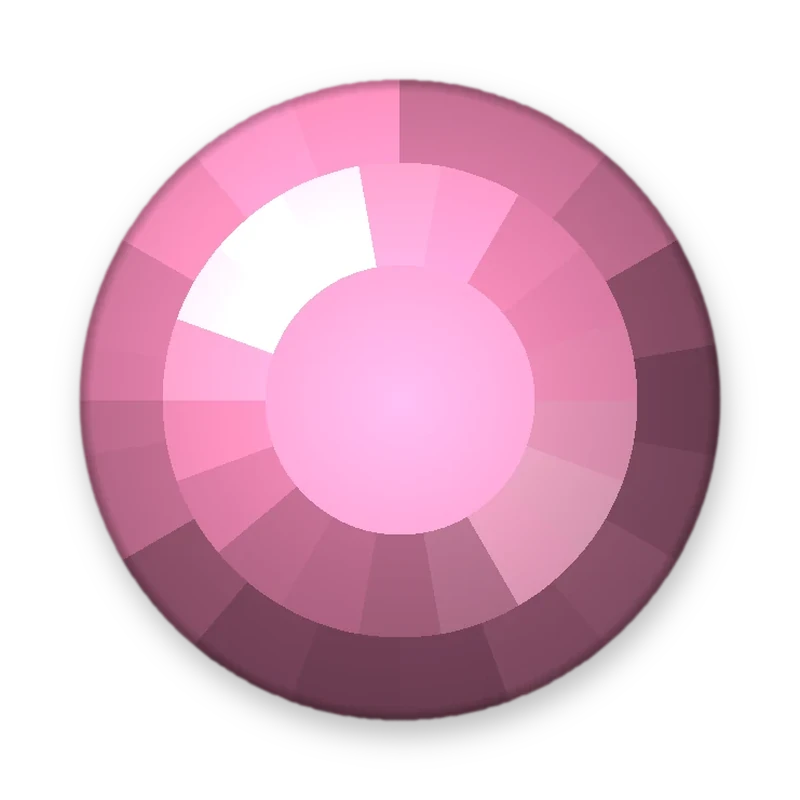 Strass Pink adesivo termocolante