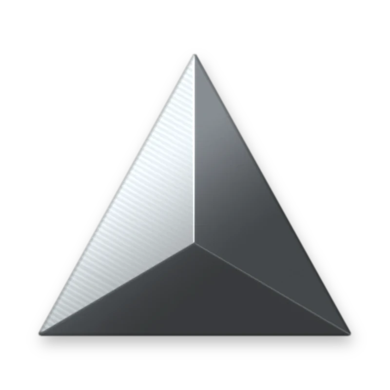 Triangle Dark Bronze 10 x 10 mm adesivo termocolante